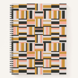 Geometric Shape Pattern Notebook