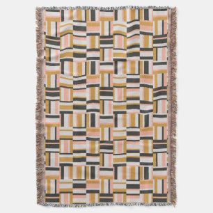 Geometric Shape Pattern Throw Blanket