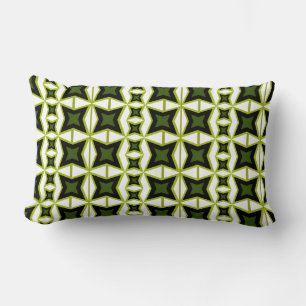 Geometric Shape Seamless Pattern Lumbar Cushion