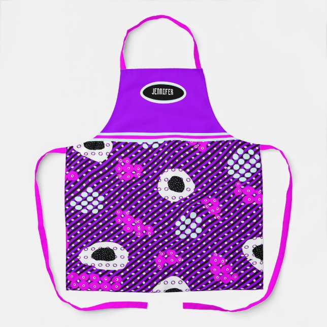 Geometric shapes apron (Front)