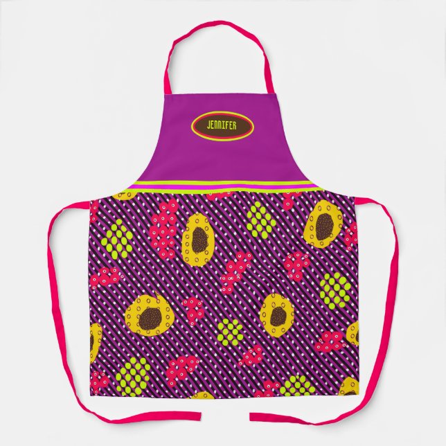 Geometric shapes apron (Front)