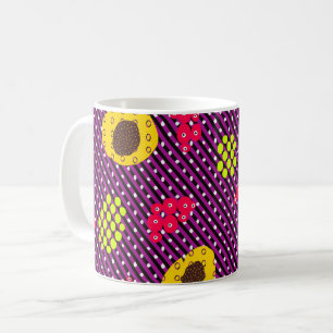 Geometric shapes coffee mug