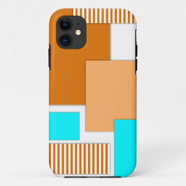 Geometric shapes cut out of paper Case-Mate iPhone case (Back)