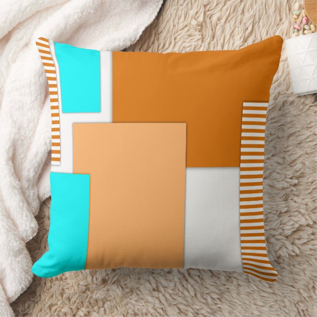 Geometric shapes cut out of paper cushion (Blanket)