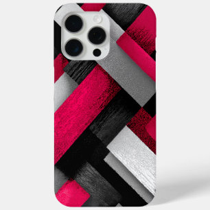 Geometric shapes design iPhone 15 pro max case