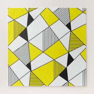 Geometric Shapes: Minimalist Seamless Pattern. Jigsaw Puzzle