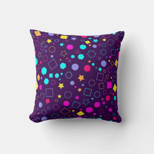 Geometric Shapes Pattern Cushion