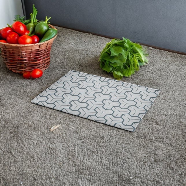 Geometric Shapes Seamless Pattern Cutting Board (Chopping Board)