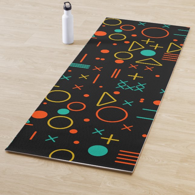 Geometric shapes yoga mat (In Situ)