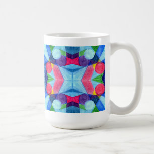 Geometric Skittles Mug