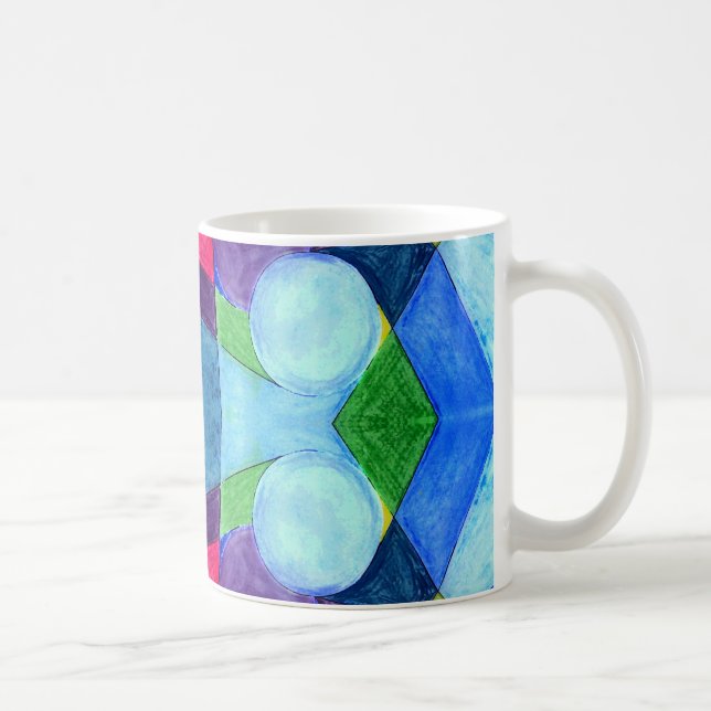 Geometric Skittles Mug (Right)