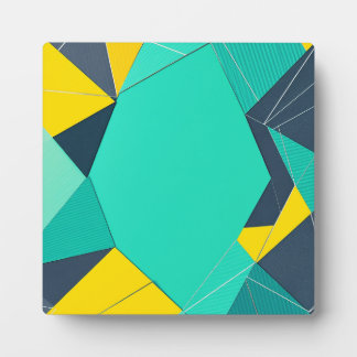 Geometric Spectrum Plaque