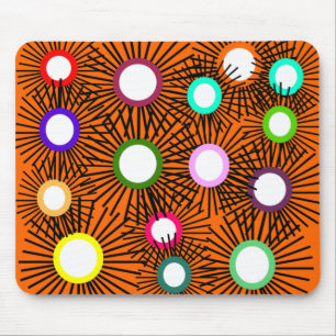 Geometric Spike Balls  Mouse Mat