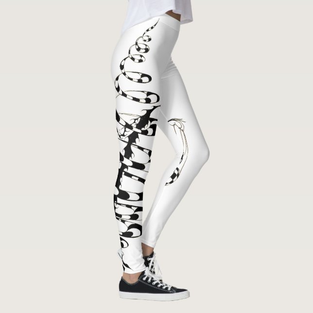 Geometric Spiral Leggings – Visionary Fashion Stat (Right)