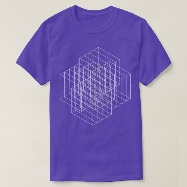 geometric square 1 T-Shirt (Design Front)