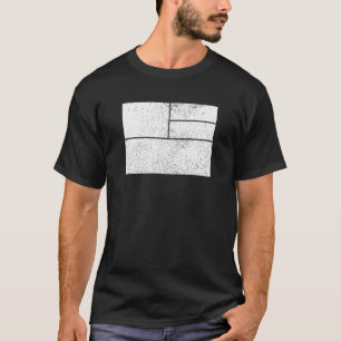 Geometric Square Rectangles Shapes Geometry Distre T-Shirt