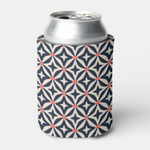Geometric Star Pattern Can Cooler