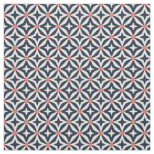 Geometric Star Pattern Fabric