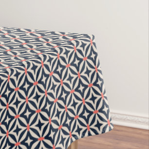 Geometric Star Pattern Tablecloth