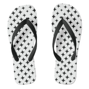 geometric stars flip flops