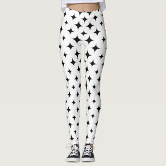 geometric stars leggings