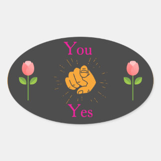  geometric sticker, pink green sticker, modern pat oval sticker