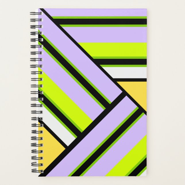 Geometric, stripe planner (Front)