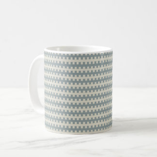 geometric stripes coffee mug