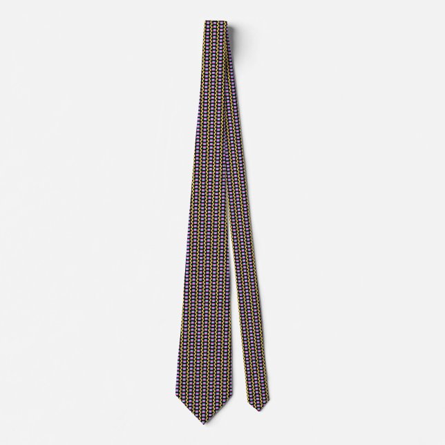 Geometric Stripes Tie (Front)