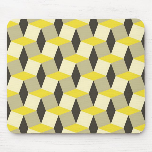 Geometric Style Mouse Mat (Front)