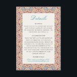 Geometric Style Sparkles Copper Metallic Wedding Enclosure Card<br><div class="desc">Beautiful Invitation to celebrate Special occasions and festivals comes with digital and E-invitation as per your request. We would love to replicate our designs to make multiple products like rsvp cards, labels envelopes, and more. Customisation is available for ready to print on request at info@shamaurcreatif@gmail.com. Look Forward to hearing from...</div>