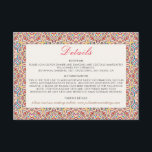 Geometric Style Sparkles Copper Metallic Wedding Enclosure Card<br><div class="desc">Beautiful Invitation to celebrate Special occasions and festivals comes with digital and E-invitation as per your request. We would love to replicate our designs to make multiple products like rsvp cards, labels envelopes, and more. Customisation is available for ready to print on request at info@shamaurcreatif@gmail.com. Look Forward to hearing from...</div>