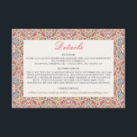 Geometric Style Sparkles Copper Metallic Wedding Enclosure Card<br><div class="desc">Beautiful Invitation to celebrate Special occasions and festivals comes with digital and E-invitation as per your request. We would love to replicate our designs to make multiple products like rsvp cards, labels envelopes, and more. Customisation is available for ready to print on request at info@shamaurcreatif@gmail.com. Look Forward to hearing from...</div>