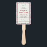 Geometric Style Sparkles Copper Metallic Wedding Hand Fan<br><div class="desc">Beautiful Invitation to celebrate Special occasions and festivals comes with digital and E-invitation as per your request. We would love to replicate our designs to make multiple products like rsvp cards, labels envelopes, and more. Customisation is available for ready to print on request at info@shamaurcreatif@gmail.com. Look Forward to hearing from...</div>