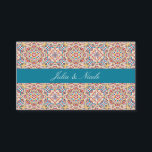 Geometric Style Sparkles Copper Metallic Wedding Place Card<br><div class="desc">Beautiful Invitation to celebrate Special occasions and festivals comes with digital and E-invitation as per your request. We would love to replicate our designs to make multiple products like rsvp cards, labels envelopes, and more. Customisation is available for ready to print on request at info@shamaurcreatif@gmail.com. Look Forward to hearing from...</div>