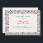 Geometric Style Sparkles Copper Metallic Wedding Save The Date<br><div class="desc">Beautiful Invitation to celebrate Special occasions and festivals comes with digital and E-invitation as per your request. We would love to replicate our designs to make multiple products like rsvp cards, labels envelopes, and more. Customisation is available for ready to print on request at info@shamaurcreatif@gmail.com. Look Forward to hearing from...</div>