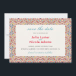 Geometric Style Sparkles Copper Metallic Wedding Save The Date<br><div class="desc">Beautiful Invitation to celebrate Special occasions and festivals comes with digital and E-invitation as per your request. We would love to replicate our designs to make multiple products like rsvp cards, labels envelopes, and more. Customisation is available for ready to print on request at info@shamaurcreatif@gmail.com. Look Forward to hearing from...</div>