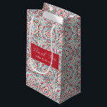 Geometric Style Sparkles Copper Metallic Wedding Small Gift Bag<br><div class="desc">Beautiful Invitation to celebrate Special occasions and festivals comes with digital and E-invitation as per your request. We would love to replicate our designs to make multiple products like rsvp cards, labels envelopes, and more. Customisation is available for ready to print on request at info@shamaurcreatif@gmail.com. Look Forward to hearing from...</div>