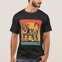Geometric stylised animal T-shirt