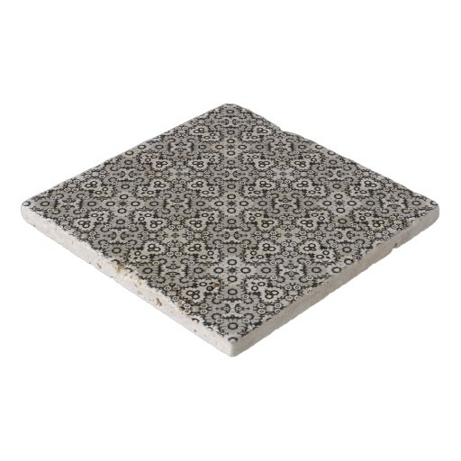 Image of Geometric Stylised Floral Pattern Trivet