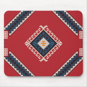Geometric stylish classic cute-trendy colorful  mouse mat