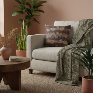  Geometric stylish contemporary elegant chic retro Cushion