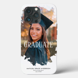 Geometric stylish graduation photo iPhone 13 pro case