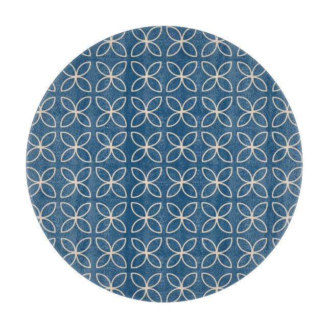 Geometric, stylish vintage background. cutting board (Front)