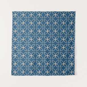 Geometric, stylish vintage background. tapestry