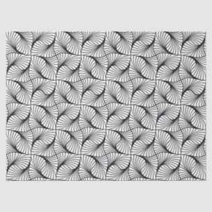 geometric swirl tissue paper