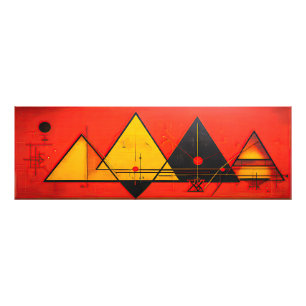 Geometric Symbols Abstract #03. Photo Print