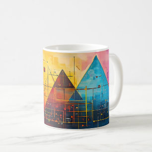 Geometric Symbols Abstract #05. Coffee Mug