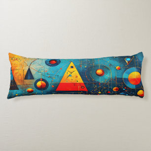 Geometric Symbols Abstract #06. Body Cushion