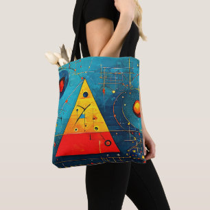 Geometric Symbols Abstract #06. Tote Bag